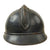 Original French WWI Issue Model 1915 Infantry Adrian Helmet in Horizon Blue with Liner & Chinstrap Original Items