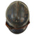 Original French WWI Issue Model 1915 Infantry Adrian Helmet in Horizon Blue with Liner & Chinstrap Original Items