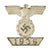 Original German WWII Clasp to the Iron Cross Second Class 1939 by J.E. Hammer & Söhne with Ribbon in Packet - Spange zum Eisernen Kreuz Original Items