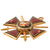 Original Imperial Russian Order of St. Vladimir with Swords, 4th Class Medal - Marked 56 for Russian Gold Original Items