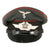 Original German WWII Luftwaffe Flakkorps Unit Marked EM/NCO Visor Crush Cap by EREL in size 55 ½ - dated 1938 Original Items