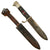 Original German WWII Early Motto Marked HJ Knife by J.A. Henckels Zwillingswerk of Solingen with Scabbard Original Items