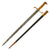 Original Imperial German WWI M-1871 Mauser "Walking Out" Parade Dress Bayonet with Scabbard Original Items
