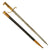 Original Imperial German WWI M-1871 Mauser "Walking Out" Parade Dress Bayonet with Scabbard Original Items