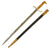 Original Imperial German WWI M-1871 Mauser "Walking Out" Parade Dress Bayonet with Scabbard Original Items