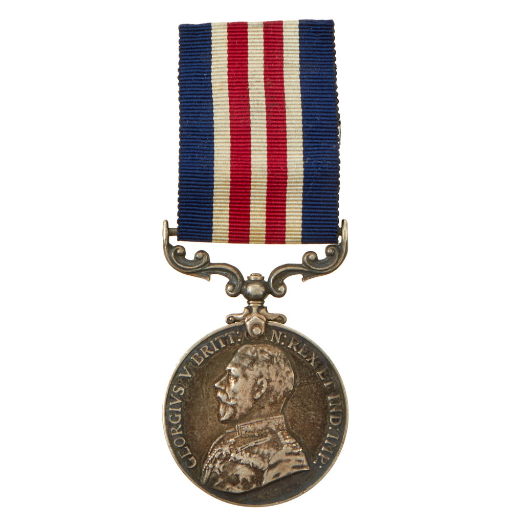 Original Canadian WWI Military Medal for Bravery Rim Engraved to Gilbert Brunton - Killed in Action 3 Months Later Original Items