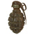 Original French WWI F1 Hand Grenade with Billant Modèle 1916 Fuse - Inert Original Items