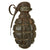 Original French WWI F1 Hand Grenade with Billant Modèle 1916 Fuse - Inert Original Items
