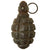 Original French WWI F1 Hand Grenade with Billant Modèle 1916 Fuse - Inert Original Items