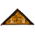 Original German WWII HJ National Youth Association West Köln-Aachen District Sleeve Triangle with Torn RZM Tag Remnants Original Items