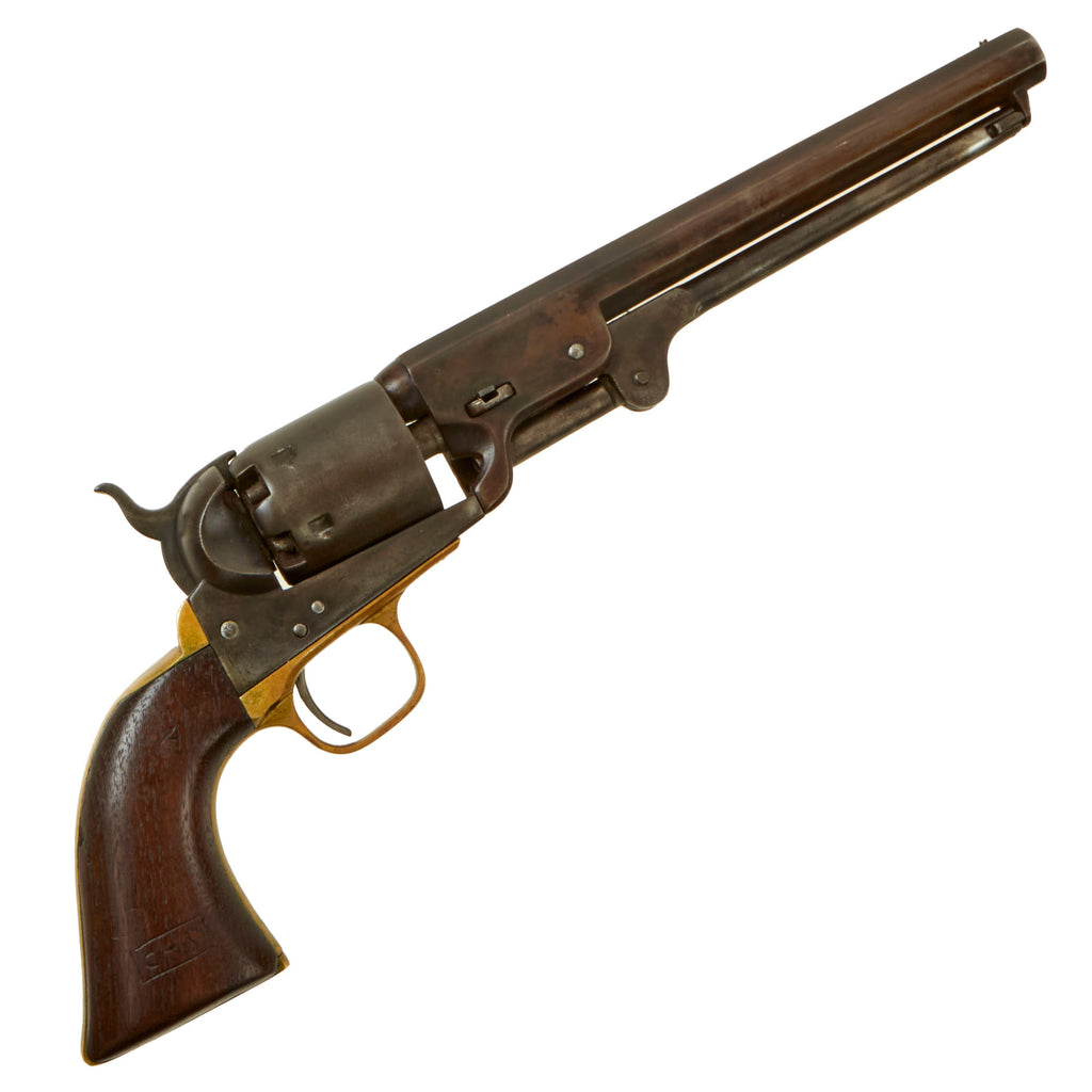 Original U.S. Civil War Colt Model 1851 Navy .36cal Percussion Revolver made in 1861 - Serial 111227 Original Items