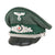 Original German WWII Forestry Service Officers Schirmmütze Visor Cap with Embroidered Insignia by W. Michovius Cottbus Original Items