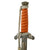 Original German WWII Heer Army Officer Dagger with Scabbard, Hanger, and Portepee - Excellent Unmarked Blade Original Items
