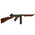 Original U.S. WWII Thompson M1A1 Aluminum Receiver Display Submachine Gun with Unissued Live Barrel and Magazine Original Items