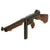 Original U.S. WWII Thompson M1A1 Aluminum Receiver Display Submachine Gun with Unissued Live Barrel and Magazine Original Items
