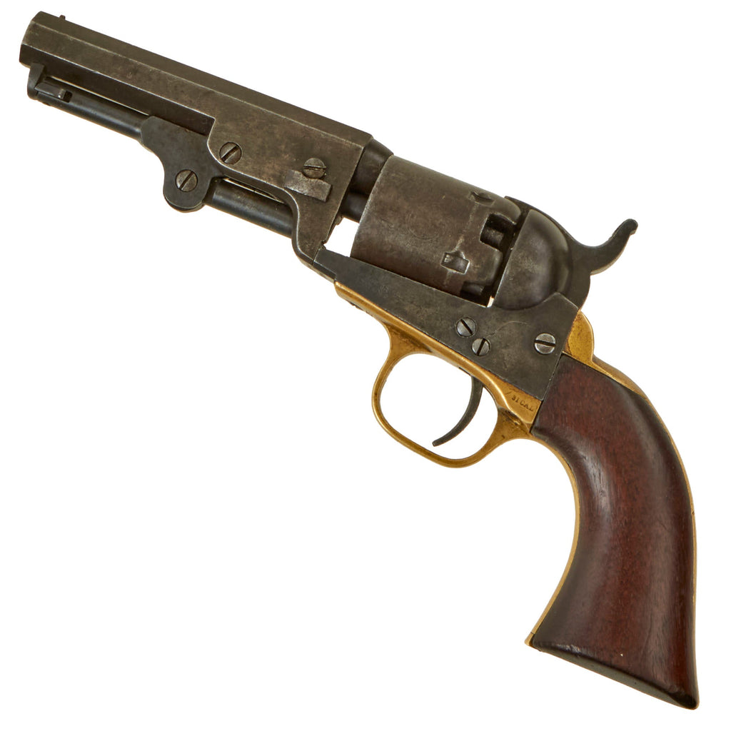 Original U.S. Civil War Colt M1849 Pocket Percussion Revolver with 4 ...