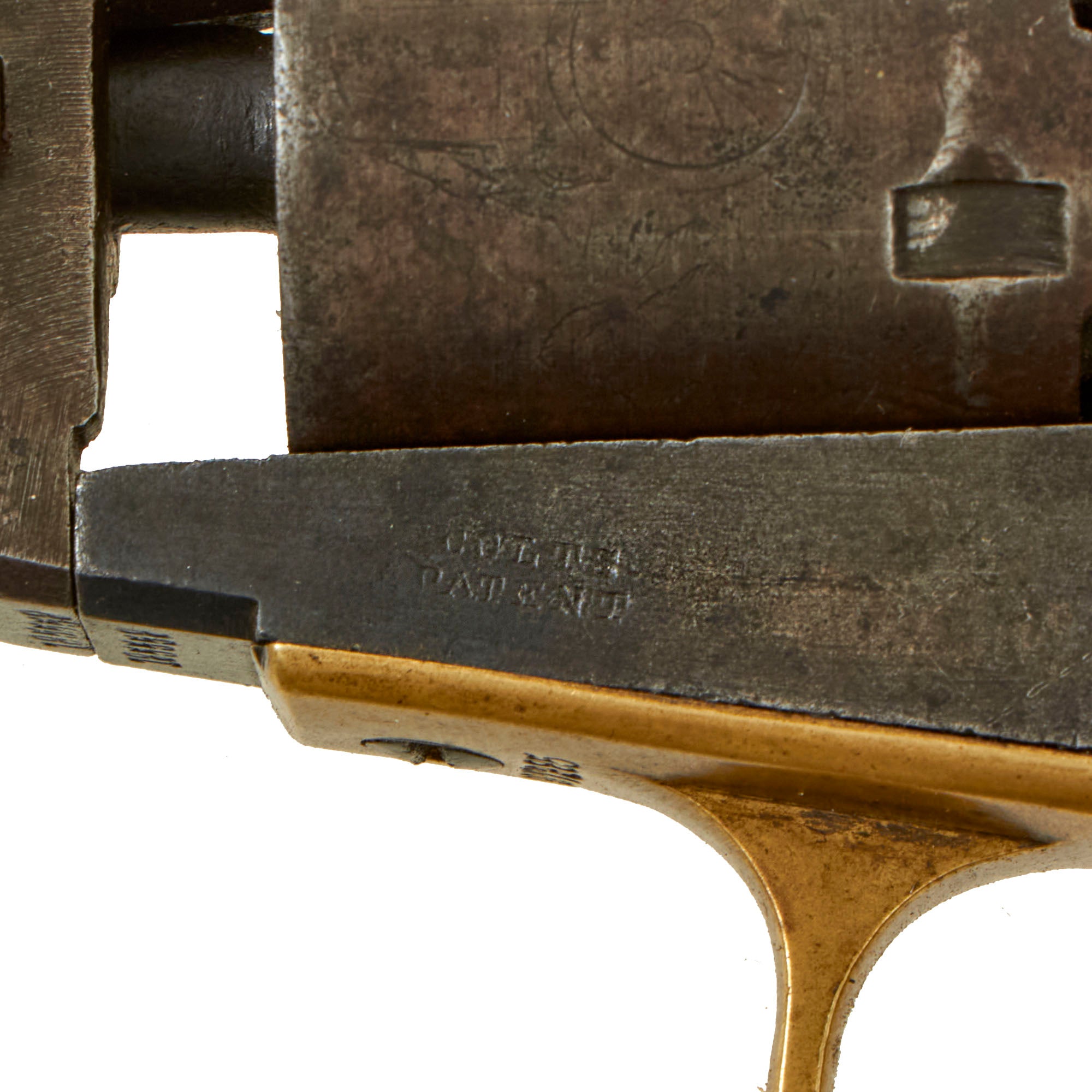 Original U.S. Civil War Colt M1849 Pocket Percussion Revolver with 4 ...