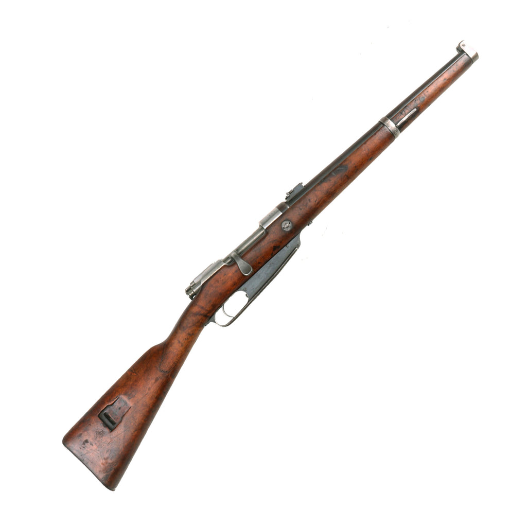 Original German Pre-WWI Karabiner 88 S Cavalry Carbine by Erfurt with Bavarian Cavalry Regt. Markings - dated 1890 - Matching Serial 8888 Original Items