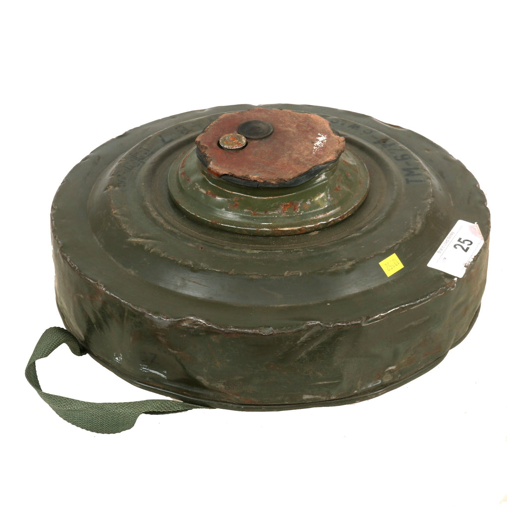 Original Soviet Cold War M-62 Anti-Tank Blast Mine - INERT Original Items