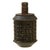 Original Japanese WWII Type 97 Inert Fragmentation Hand Grenade with Fuse Housing - Dated 1938 Original Items