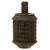 Original Japanese WWII Type 97 Inert Fragmentation Hand Grenade with Fuse Housing - Dated 1938 Original Items