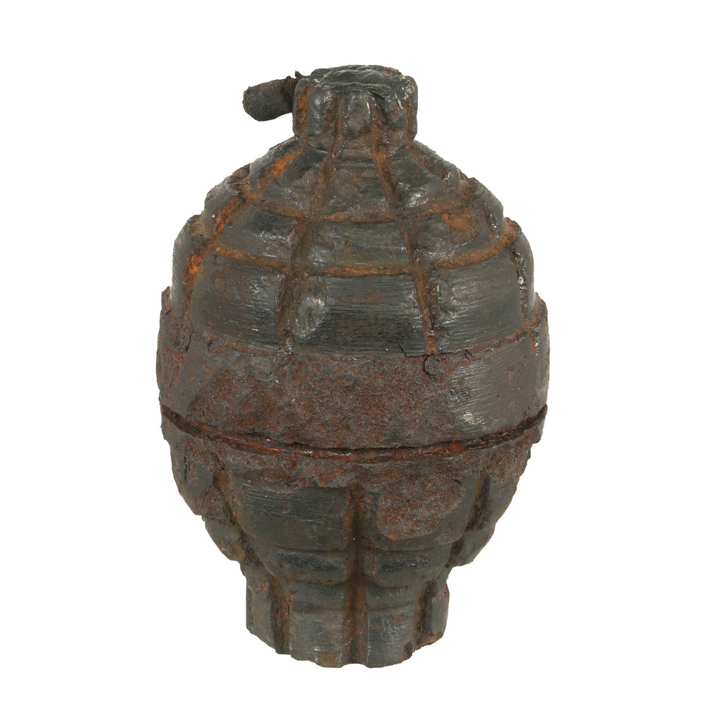 Original WWI Italian 1915 Besozzi Fragmentation Grenade - Inert