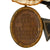 Original German WWII Medal Bar with Ribbon Bar - Iron Cross 2nd Class 1939 and Western Wall Siegfried Line Medal Original Items