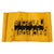 Original German WWII Reichsbahn National Railway Embroidered Yellow Rayon Armband with Faded Depot Stamp Original Items