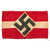 Original German WWII Service Worn HJ Youth Organization Member Multi-piece Cotton Armband Original Items