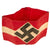 Original German WWII Service Worn HJ Youth Organization Member Multi-piece Cotton Armband Original Items