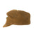 Original Japanese WWII Officer Wool Forage Cap with Kanji Ink Stamps & Translation Paper Original Items
