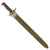 Original U.S. Pre - WWI Reissue M1905 Springfield 16 inch Rifle Bayonet Marked S.A. with WWII M3 Scabbard - Dated 1906 - First Year of Production Original Items