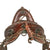 Original U.S. WWI 1918 Cavalry 12 Inch McClellan Saddle by Perkins-Campbell Co. with Saddle Bags and Boots with Spurs Original Items