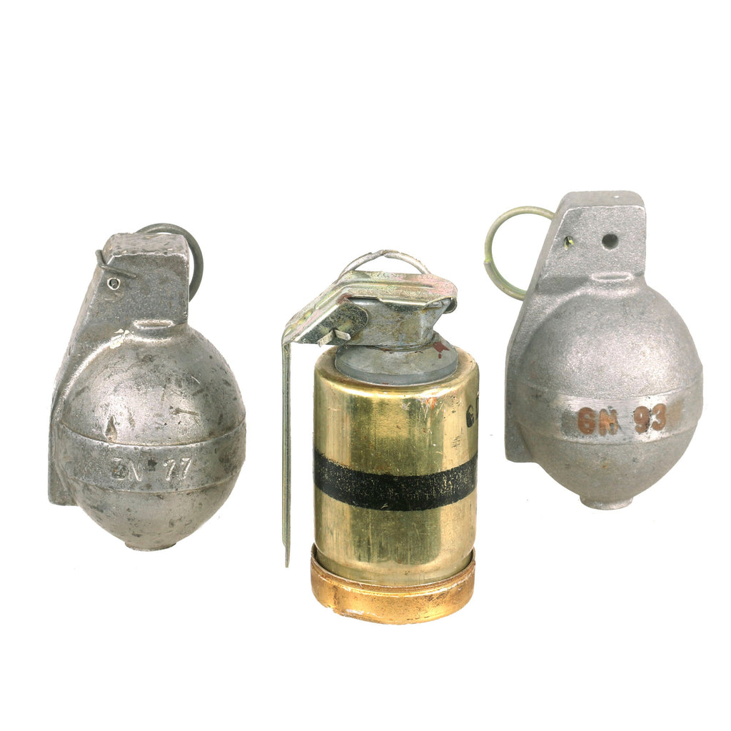 Original Cold War Era Belgian & Dutch Training Grenades - AX Mk3 Echo Location Original Items
