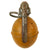 Original French WWI Model 1914 OF1 Egg Hand Grenade circa 1915 - 1917 - Inert Original Items