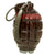 Original British WWII Pair of Mills Bomb No. 36M MKI Training Cutaway Grenades Dated 1943 - Inert Original Items