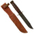Original U.S. WWII Navy Mark 2 KA-BAR Fighting Knife by Union Cutlery with U.S.N. Leather Scabbard by Boyt Original Items
