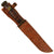 Original U.S. WWII Navy Mark 2 KA-BAR Fighting Knife by Union Cutlery with U.S.N. Leather Scabbard by Boyt Original Items