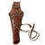 Original U.S. WWI M1912 Colt 1911 .45 Cavalry Swivel Leather Holster with Leg Tie Down Original Items