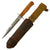 Original German WWII G.I. Captured Luftwaffe Fallschirmjäger Fighting Knife in Modified U.S. M8 Scabbard - Weimar Eagle 6 Marked Original Items