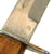 Original German WWII G.I. Captured Luftwaffe Fallschirmjäger Fighting Knife in Modified U.S. M8 Scabbard - Weimar Eagle 6 Marked Original Items