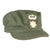 Original U.S. Vietnam War HBT Cap with Theater Made Paratrooper Lieutenant Colonel Insignia - Size 7 Original Items