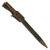 Original German WWI M1898/05 n/A Butcher Sawback Bayonet by DEMAG with Early Leather Scabbard & Frog - Dated 1916 Original Items