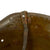Original Imperial German WWI M16 Stahlhelm Helmet with Panel Camouflage Paint & Partial Chinstrap - Marked TJ66 Original Items