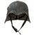 Original Iraqi Fedayeen Helmet with Intact Saddam Badge, Liner & Chinstrap - Operation Iraqi Freedom Bringback OIF Original Items
