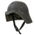 Original Iraqi Fedayeen Helmet with Intact Saddam Badge, Liner & Chinstrap - Operation Iraqi Freedom Bringback OIF Original Items