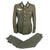 Original German WWII Heeresverwaltung Army Technical Services Administration M36 Dienstrock Uniform Tunic with Trousers Original Items