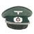 Original German WWII Army Heer Medical Officer Schirmmütze Visor Crush Cap - Size 58cm Original Items