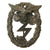 Original German WWII Luftwaffe Ground Assault Badge Attributed to Arno Wallpach of Stuttgart - Erdkampfabzeichen der Luftwaffe Original Items
