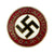 Original German NSDAP Party Enamel Membership Badge Pin by Kerbach & Israel - RZM M1/42 Original Items